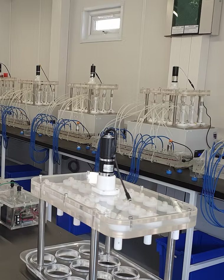 Multiple BMP Nautilus systems for parallel laboratory tests