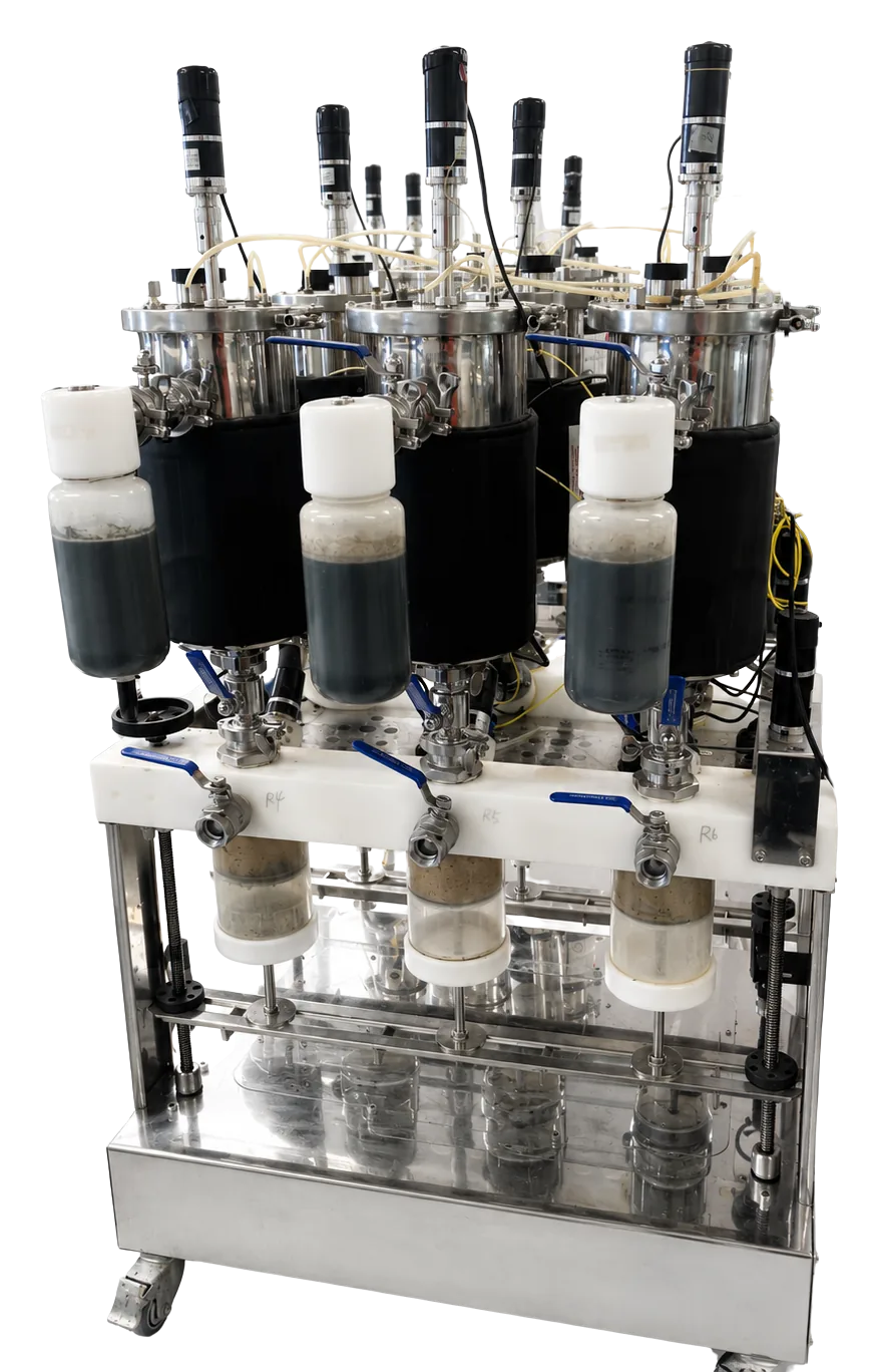 The Lobster-i auto-fed digester set