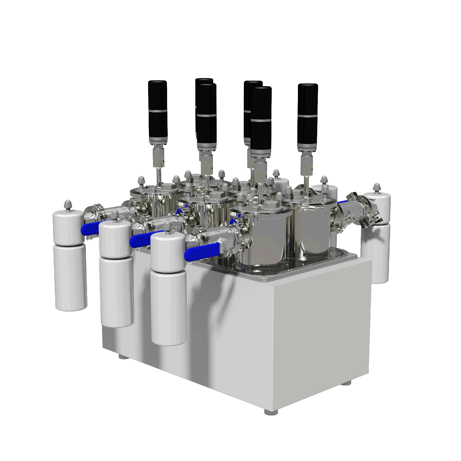 The 6 x 2L Phoenix reactor set